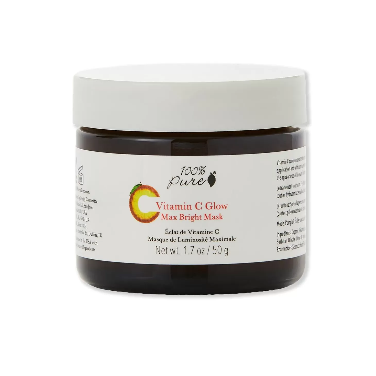 Sale 100% PURE 18.3% Active Ingredients Vitamin C Glow Max Bright Mask
