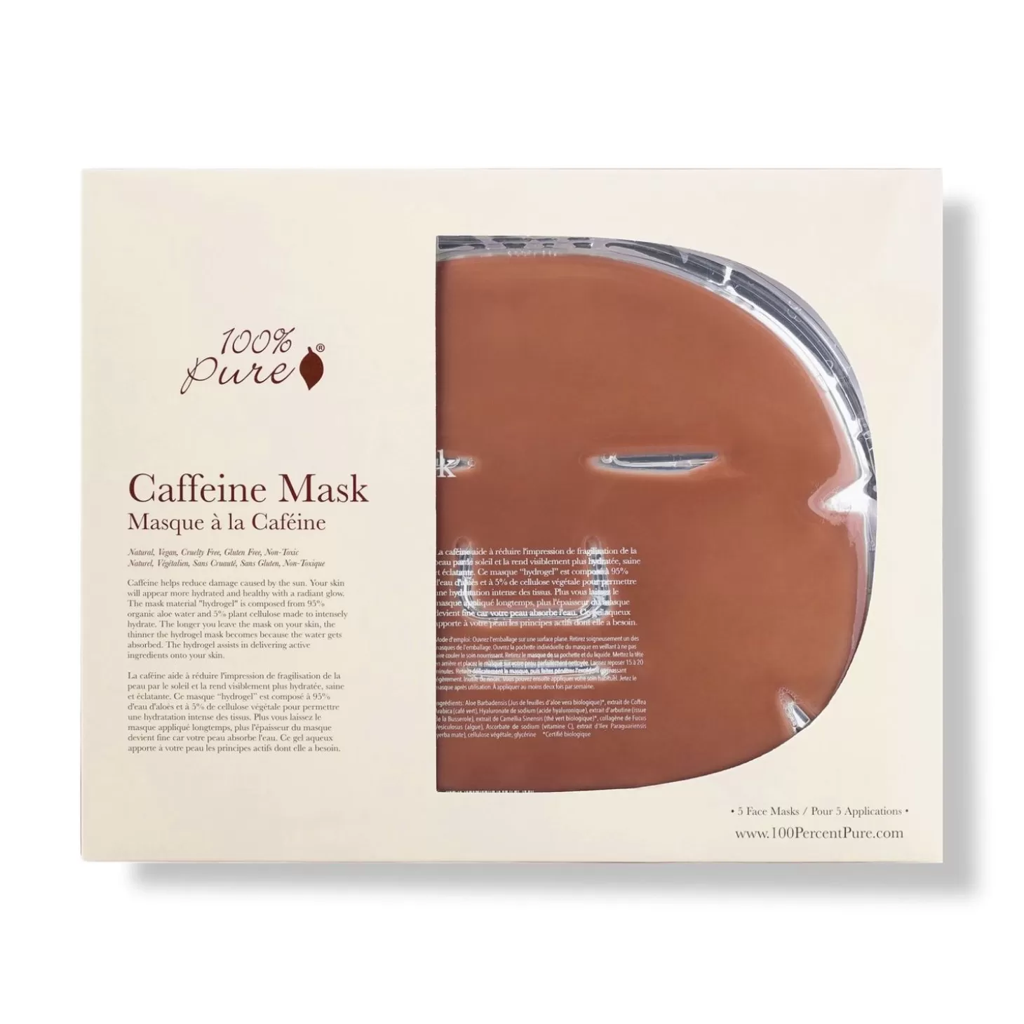 Flash Sale 100% PURE Caffeine Mask