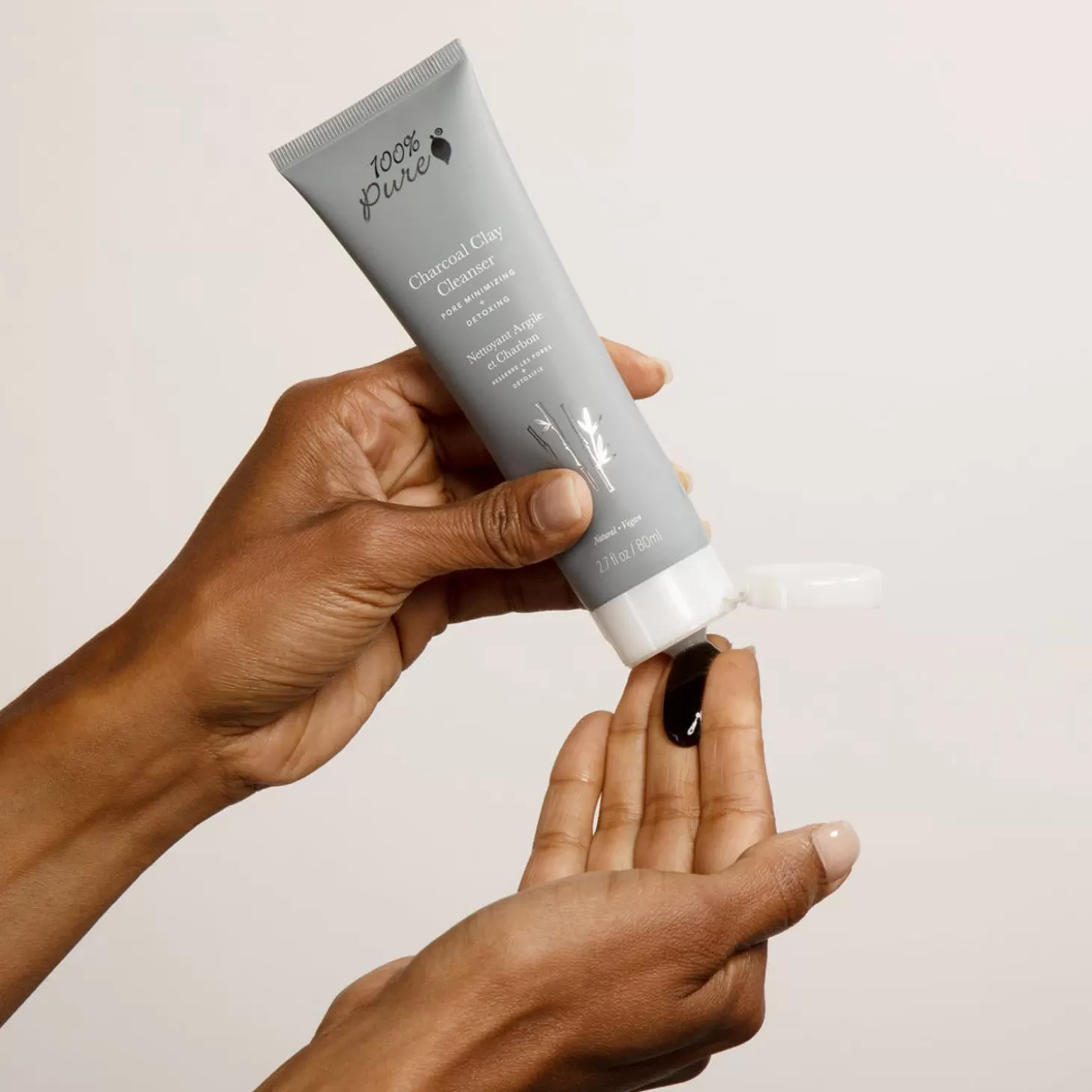 Cheap 100% PURE Charcoal Clay Cleanser