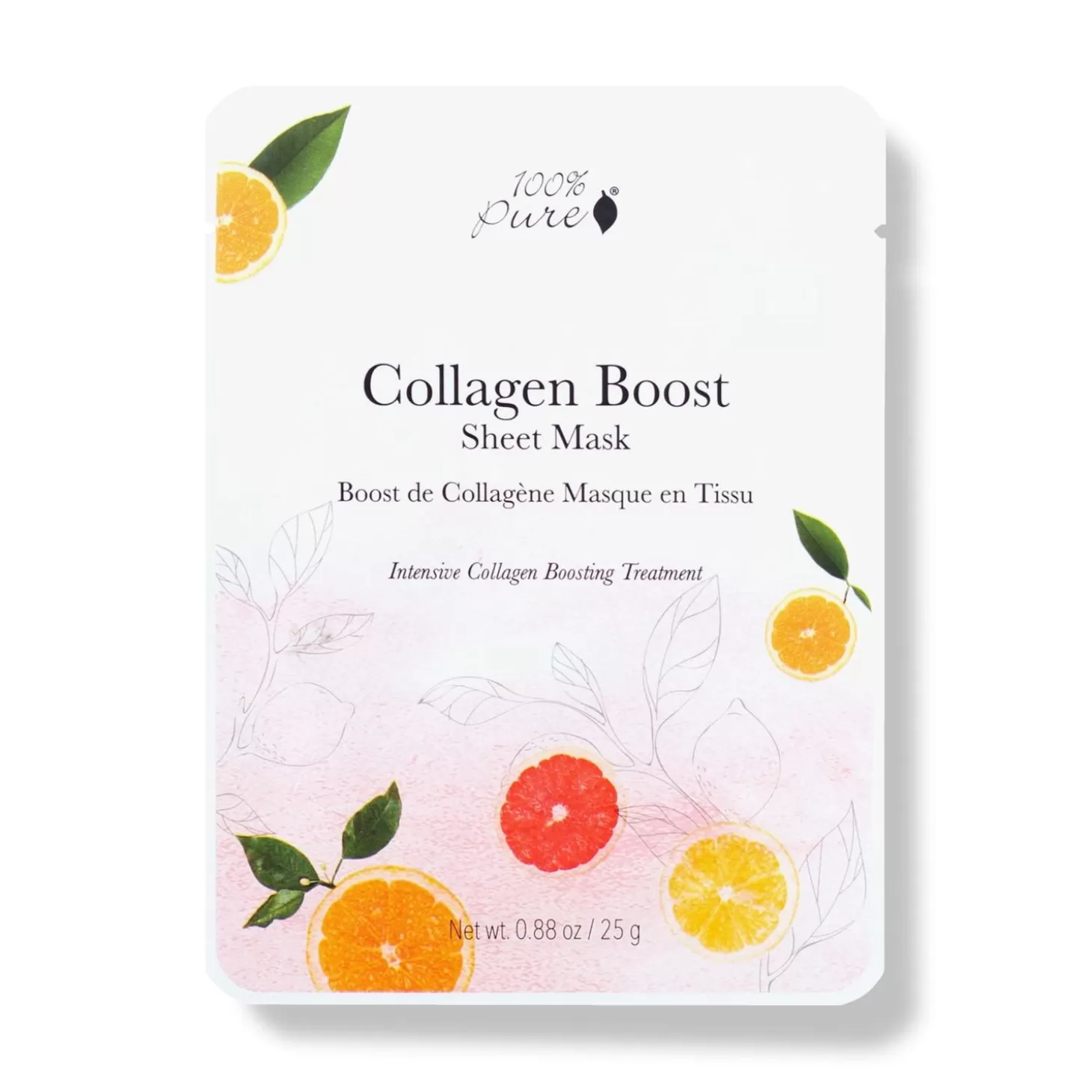 Outlet 100% PURE Collagen Boost Sheet Mask