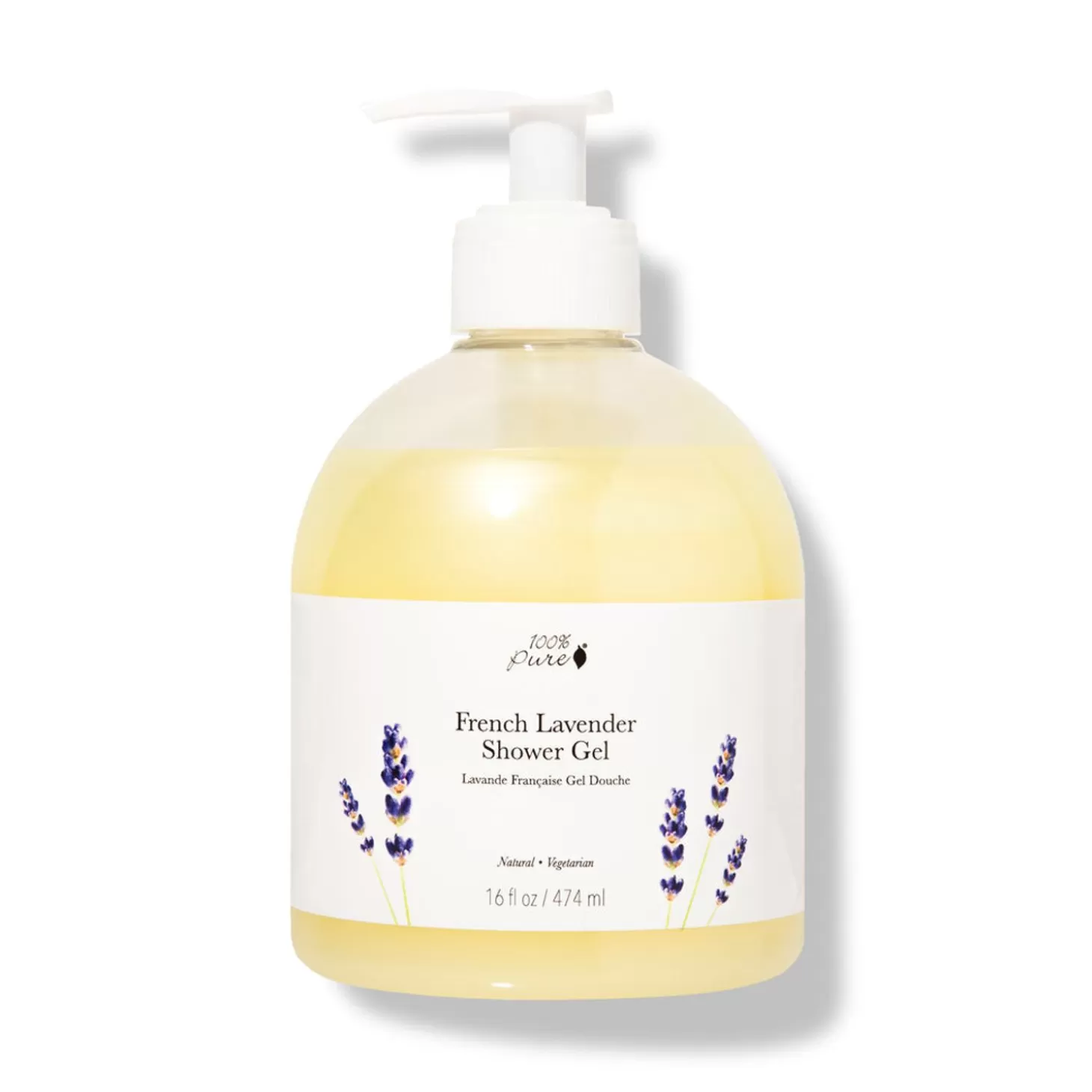 Outlet 100% PURE French Lavender Shower Gel