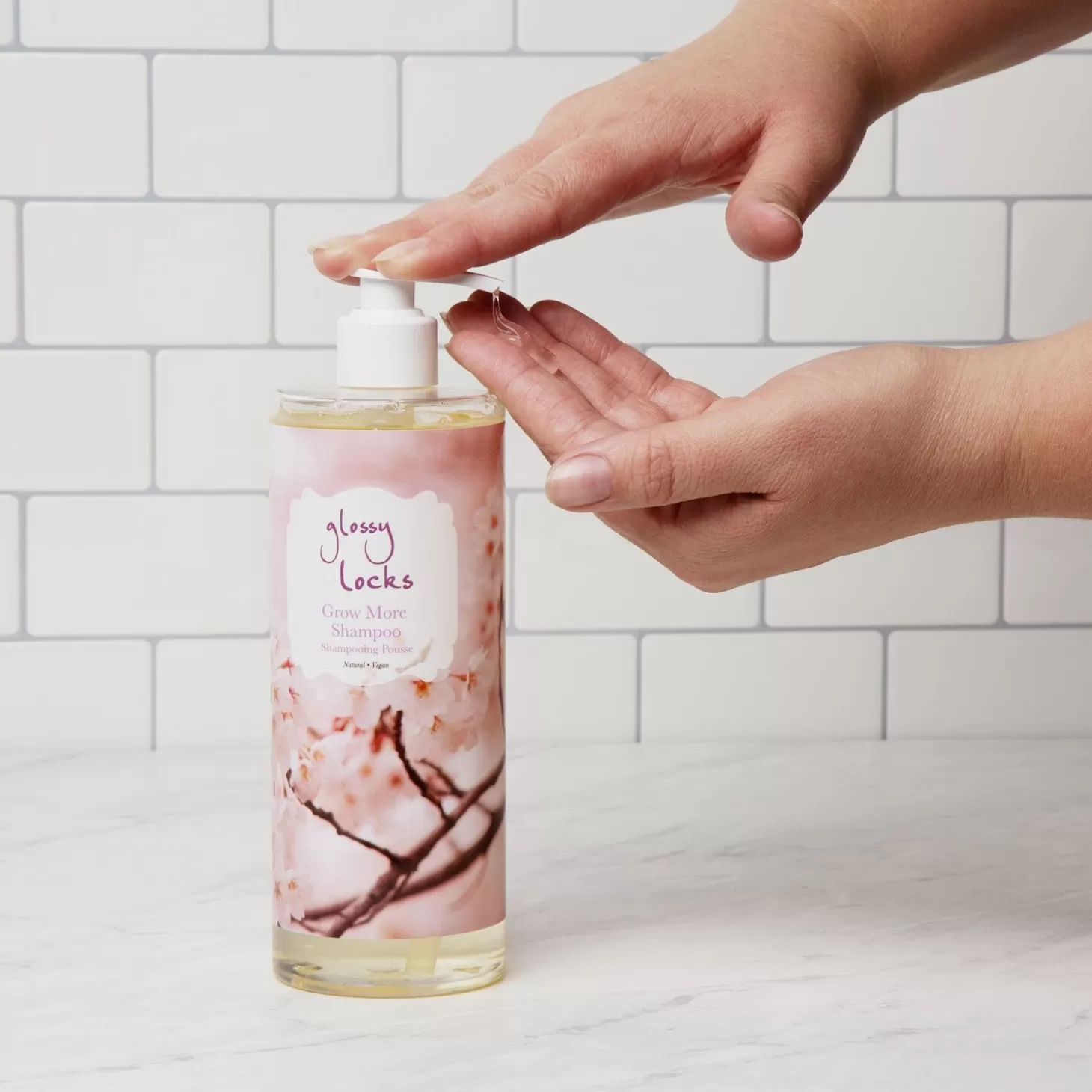 Discount 100% PURE Glossy Locks Grow More Shampoo