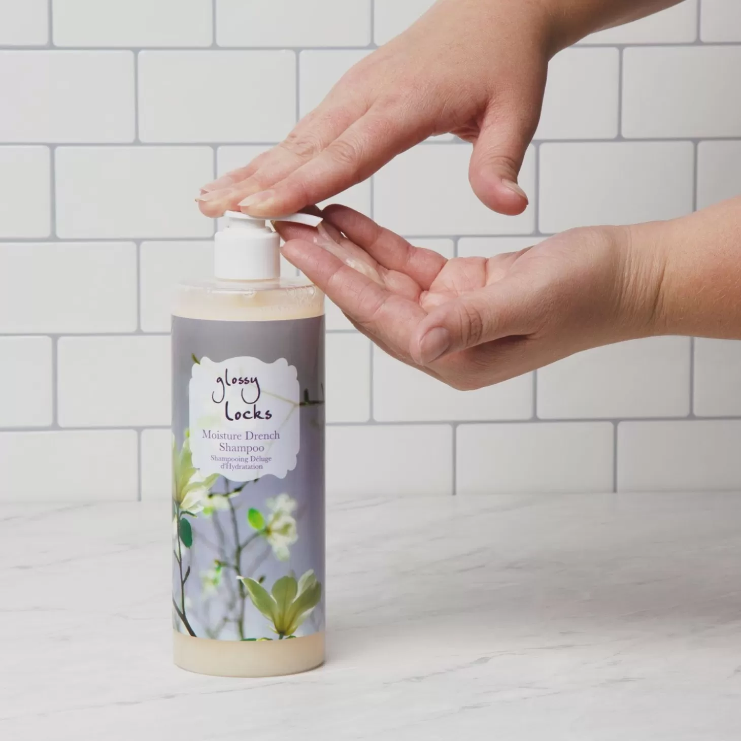 Hot 100% PURE Glossy Locks Moisture Drench Shampoo