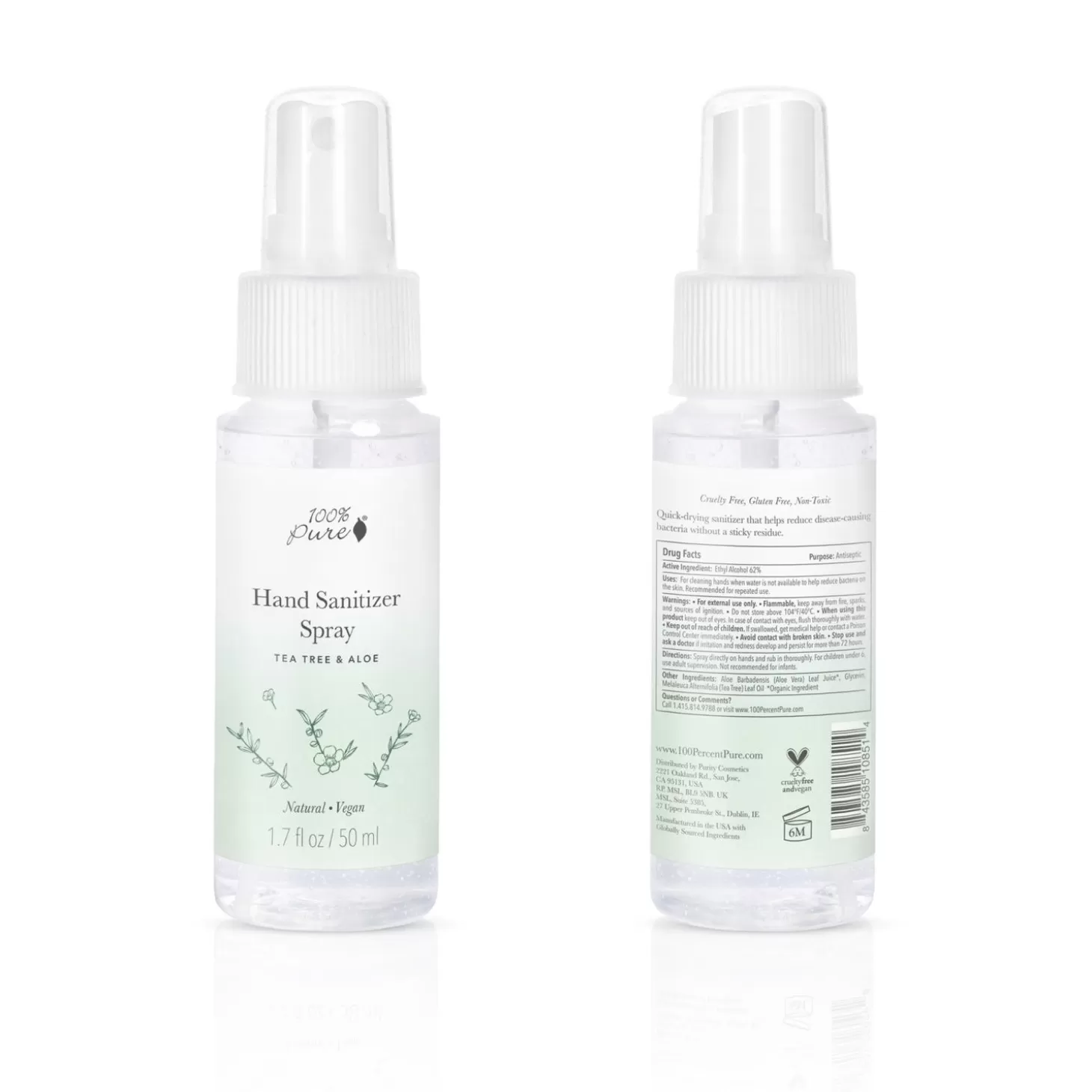 Hot 100% PURE Hand Sanitizer Spray