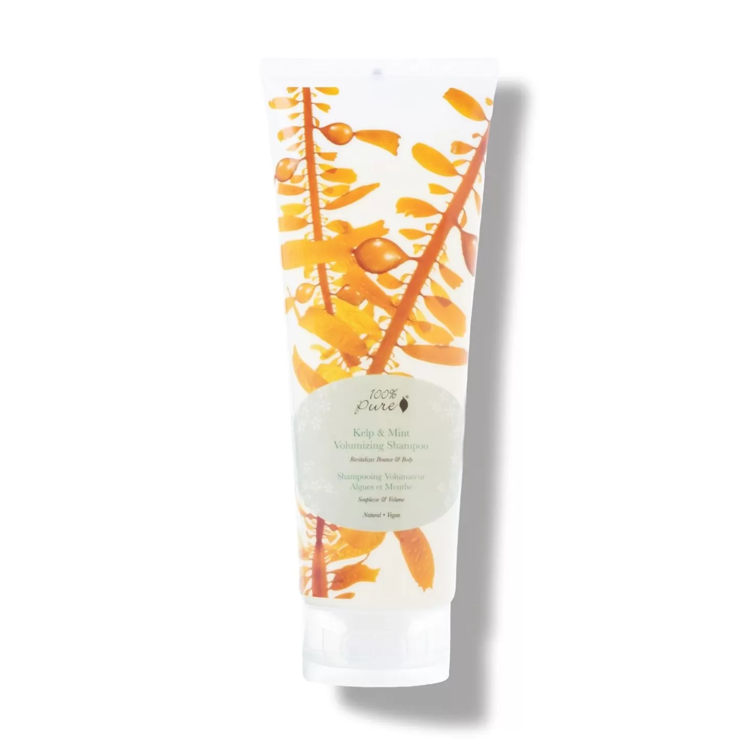 New 100% PURE Kelp And Mint Volumizing Shampoo