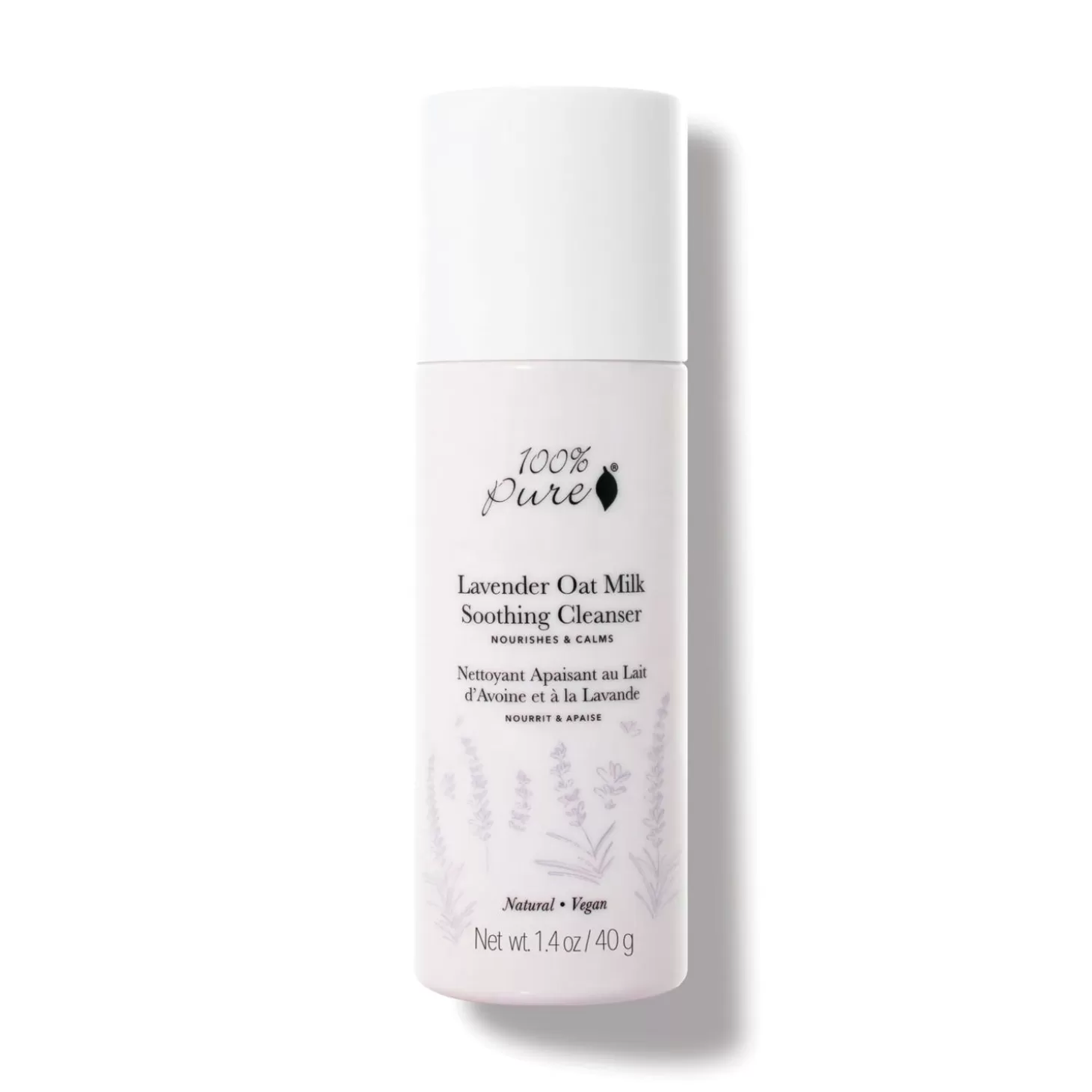 Store 100% PURE Lavender Oat Milk Soothing Cleanser