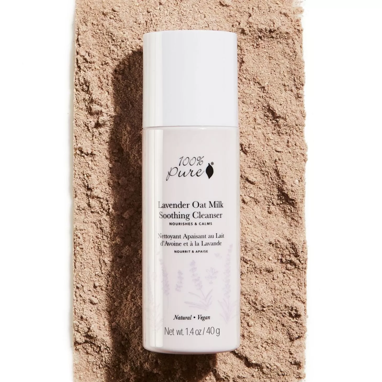 Store 100% PURE Lavender Oat Milk Soothing Cleanser