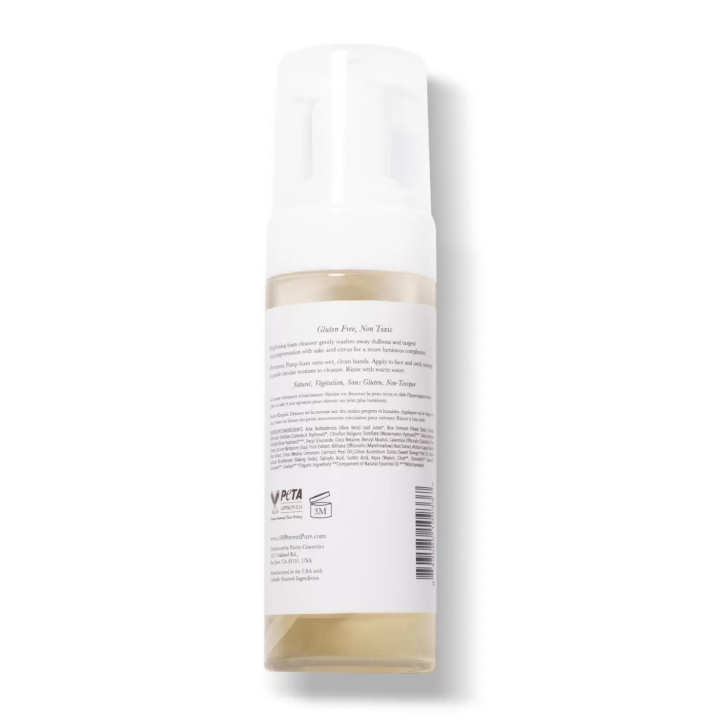Cheap 100% PURE Sake Cloud Foam Cleanser
