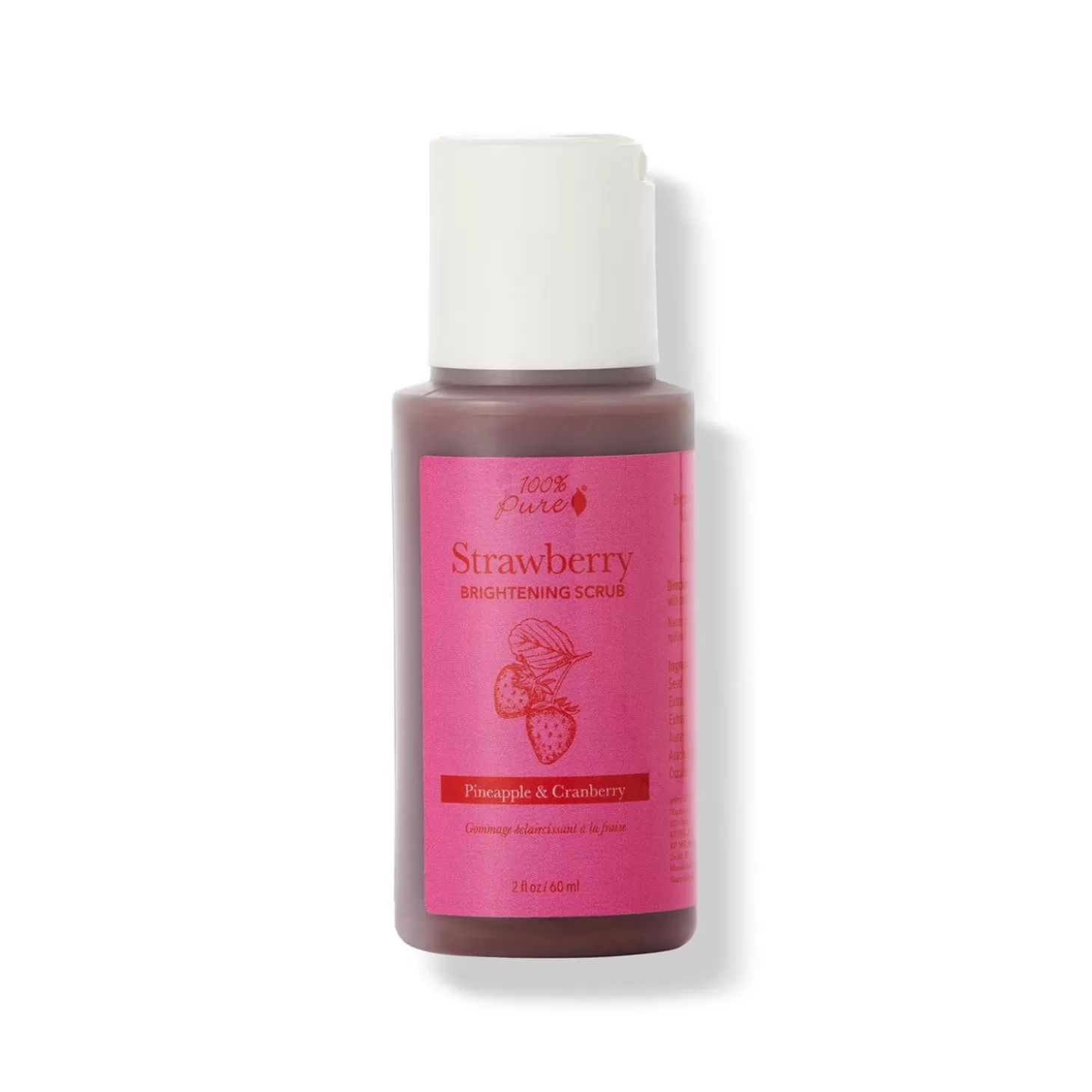 Sale 100% PURE Strawberry Brightening Scrub