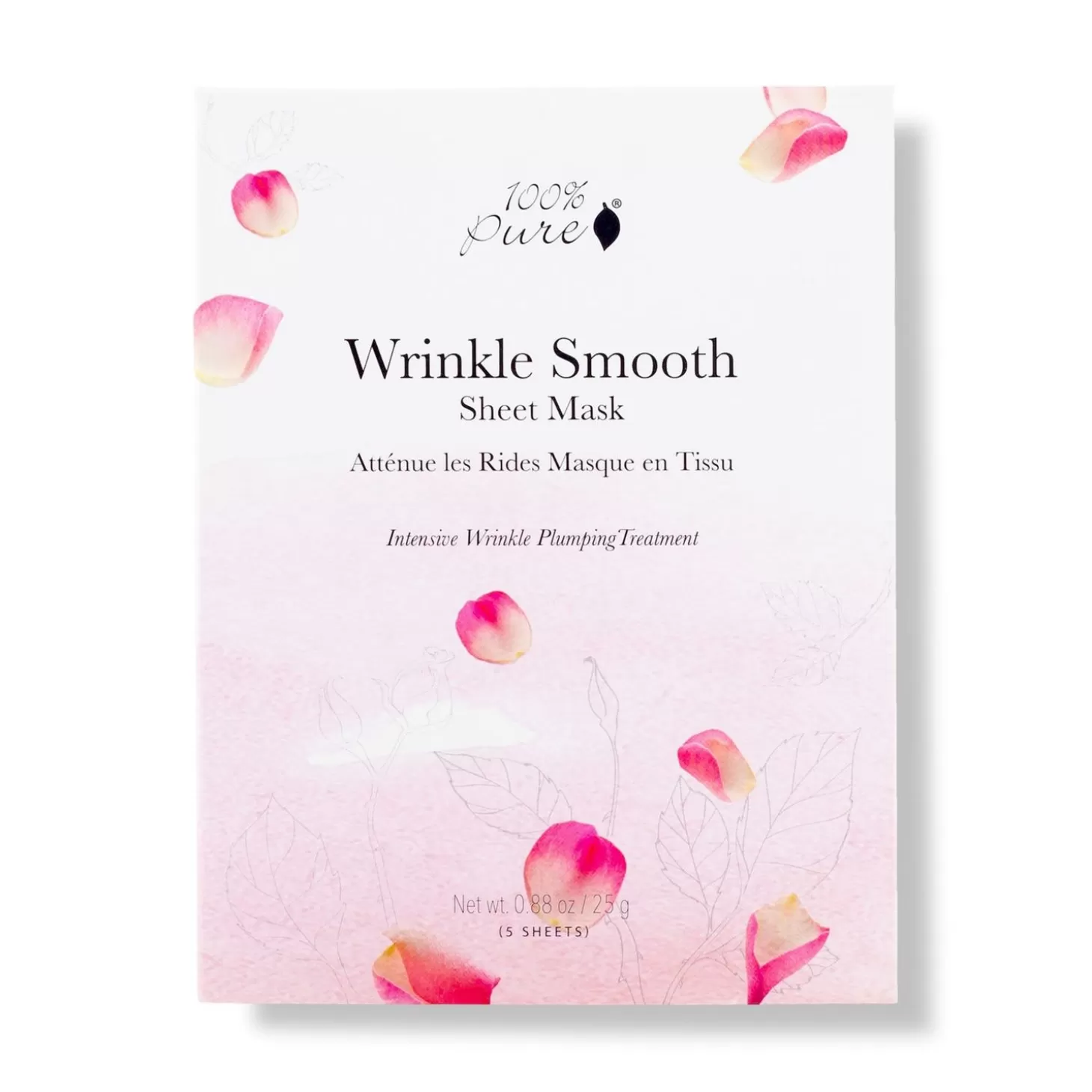 Online 100% PURE Wrinkle Smooth Sheet Mask